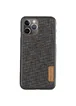 Накладка G-Case Textiles Dark series для Apple iPhone 11 Pro Max (6.5") Черный