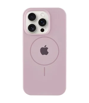 Чехол Silicone Case Full Protective (AA) with MagSafe для Apple iPhone 11 Pro Max (6.5") Розовый / Pink Sand