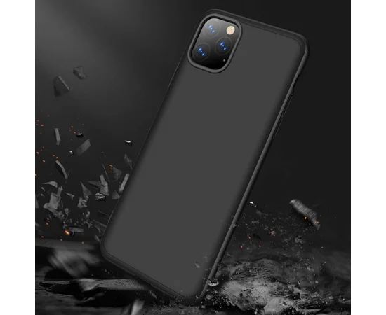 Пластиковая накладка GKK LikGus 360 градусов для Apple iPhone 11 Pro Max (6.5") Черный