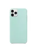 Силиконовый чехол Soft cover для Apple iPhone 11 Pro Max (6.5") Голубой / Marine Green