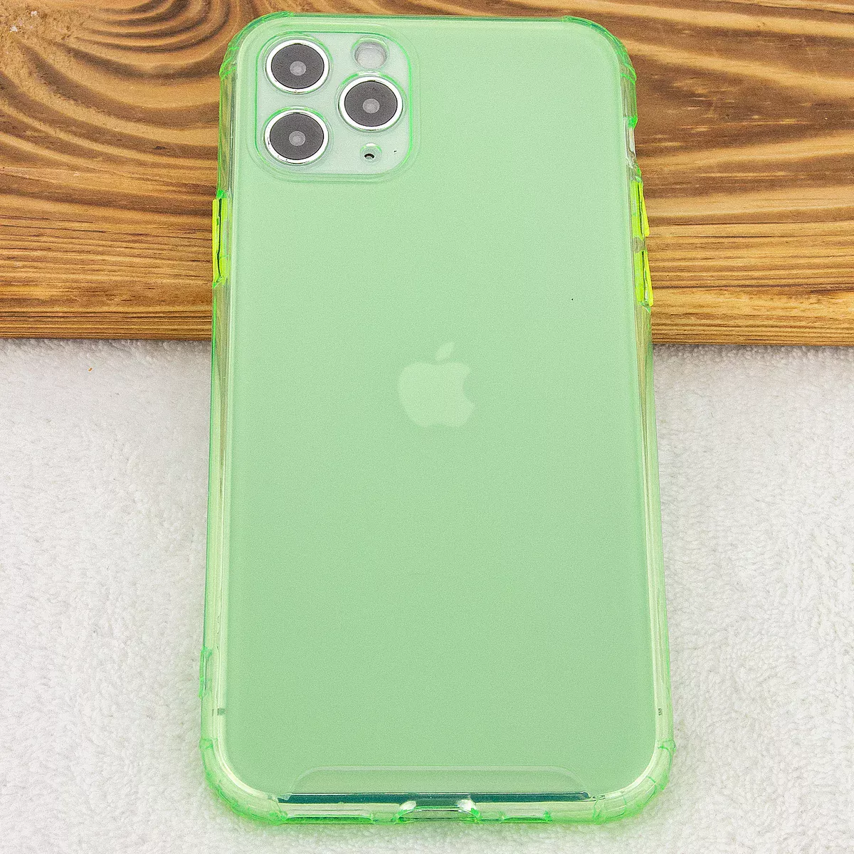 TPU чохол Сolor matte для Apple iPhone 11 Pro Max (6.5 ") Салатовий