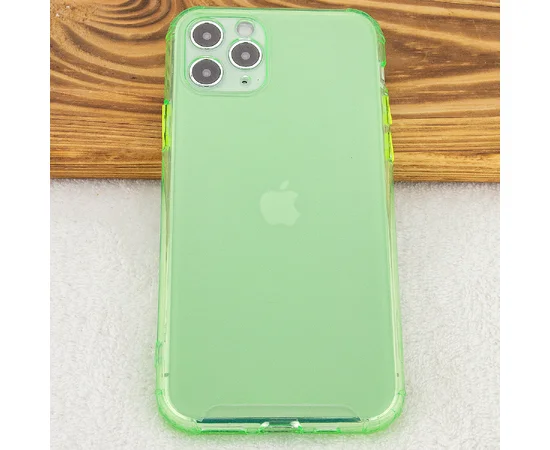 TPU чехол Сolor matte для Apple iPhone 11 Pro Max (6.5") Салатовый