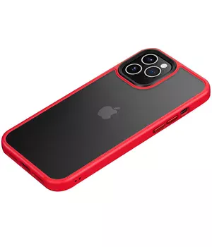 TPU + PC чохол Metal Buttons для Apple iPhone 11 Pro Max (6.5 ") Червоний