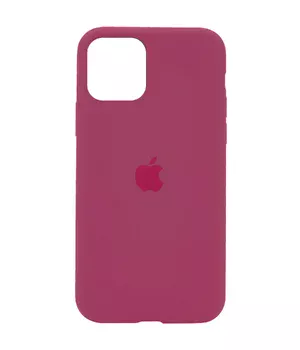Чохол Silicone Case Full Protective (AA) для Apple iPhone 11 Pro Max (6.5 ") Червоний / Rose Red