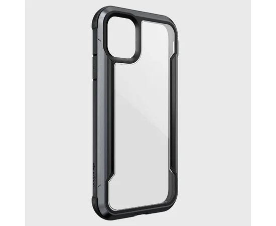 Чехол Defense Shield Series (TPU+Metal+PC) для Apple iPhone 11 Pro Max (6.5") Черный