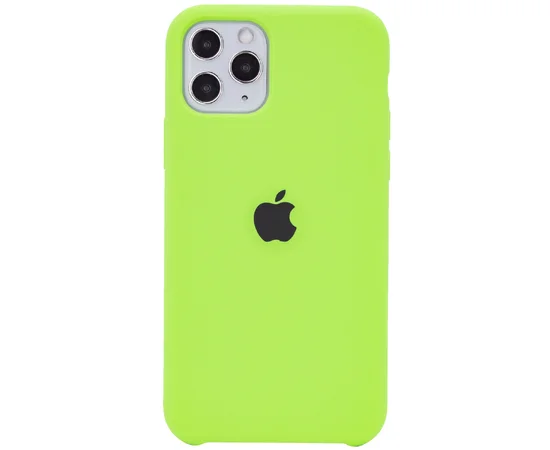 Чехол Silicone Case (AA) для Apple iPhone 11 Pro Max (6.5") Зеленый / Green