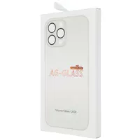 Чехол TPU+Glass Sapphire matte case для Apple iPhone 11 Pro Max (6.5") Pearly White