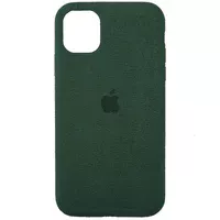 Чехол ALCANTARA Case Full для Apple iPhone 11 Pro Max (6.5") Зеленый