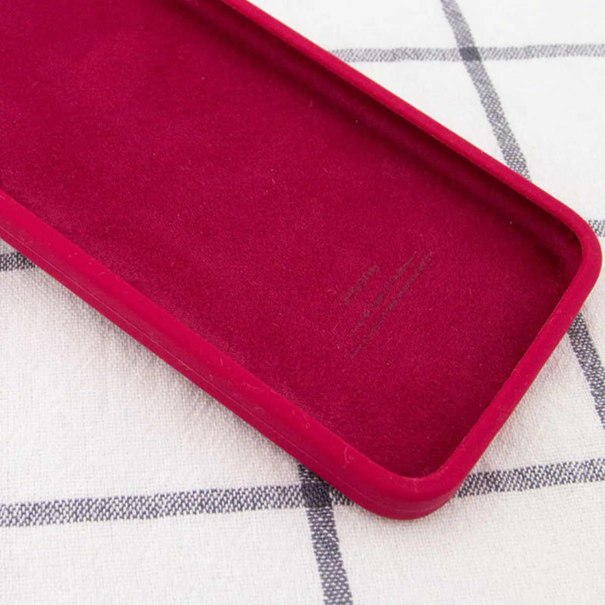 Чохол Silicone Case Square Full Camera Protective (AA) для Apple iPhone 11 Pro Max (6.5 ") Червоний / Rose Red