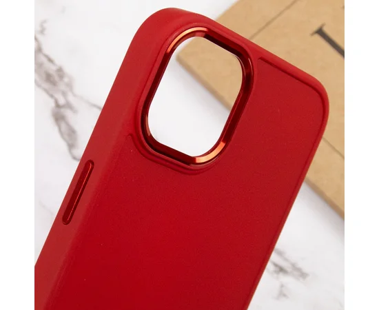 TPU чохол Bonbon Metal Style для Apple iPhone 11 Pro Max (6.5") Червоний / Red