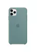 Чехол Silicone case (AAA) для Apple iPhone 11 Pro Max (6.5") Зеленый / Cactus