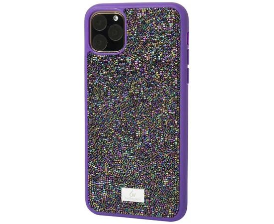 TPU чехол Bling World Brilliant Case для Apple iPhone 11 Pro Max (6.5") Фиолетовый
