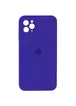 Чохол Silicone Case Square Full Camera Protective (AA) для Apple iPhone 11 Pro Max (6.5 ") Фіолетовий / Ultra Violet