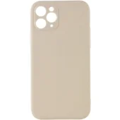 Силіконовий чохол Candy Full Camera для Apple iPhone 11 Pro Max (6.5 ") Бежевий / Antigue White