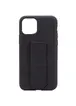 Чехол Silicone Case Hand Holder для Apple iPhone 11 Pro Max (6.5") Черный / Black