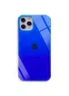 TPU+Glass чехол Gradient Rainbow с лого для Apple iPhone 11 Pro Max (6.5") Синий