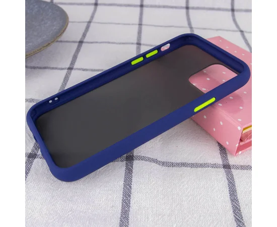 TPU чехол LikGus Maxshield для Apple iPhone 11 Pro Max (6.5") Синий