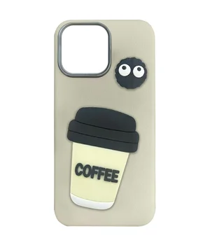 Чехол TPU Leather Toys для Apple iPhone 11 Pro Max (6.5") Coffee / Sand