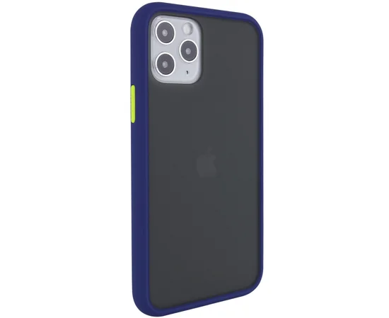 TPU чехол LikGus Maxshield для Apple iPhone 11 Pro Max (6.5") Синий