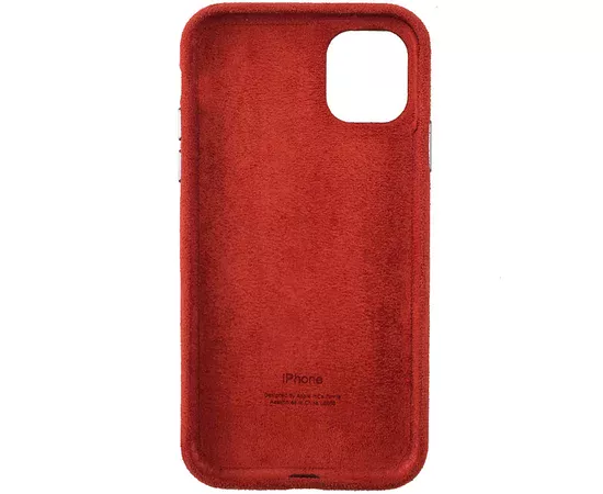 Чехол ALCANTARA Case Full для Apple iPhone 11 Pro Max (6.5") Красный
