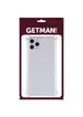 TPU чохол GETMAN Ease logo посилені кути для Apple iPhone 11 Pro Max (6.5 ") Прозорий / Transparent