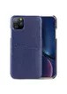 Кожаная накладка G-Case Cardcool Series для Apple iPhone 11 Pro Max (6.5") Синий