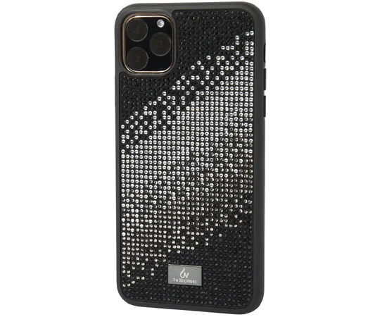 TPU чохол Bling World Rainbown Design для Apple iPhone 11 Pro Max (6.5 ") Чорний