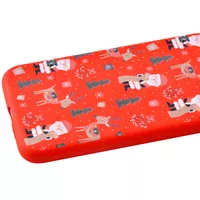 TPU чехол WAVE Fancy для Apple iPhone 11 Pro Max (6.5") Santa Claus and Deer / Red