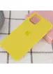 Чехол Silicone case (A) для Apple iPhone 11 Pro Max (6.5") Желтый / Yellow