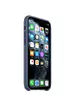 Чехол Silicone case (A) для Apple iPhone 11 Pro Max (6.5") Синий / Navy Blue