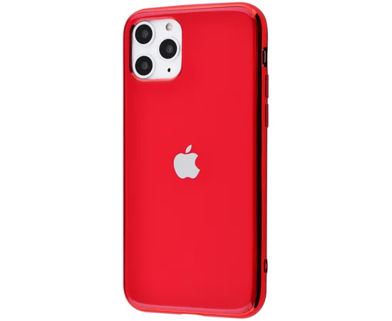 TPU чехол GLOSSY LOGO для Apple iPhone 11 Pro Max (6.5") Красный