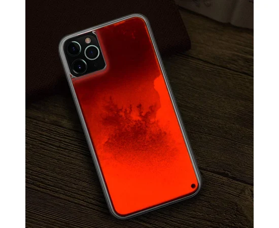 Неоновый чехол Neon Sand glow in the dark для Apple iPhone 11 Pro Max (6.5") Оранжевый
