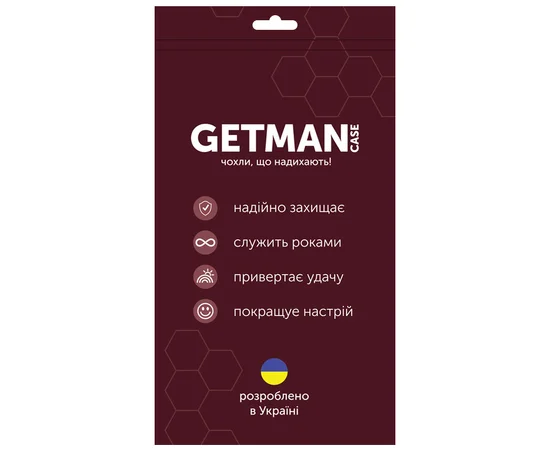 TPU чохол GETMAN Ease logo посилені кути для Apple iPhone 11 Pro Max (6.5 ") Прозорий / Transparent