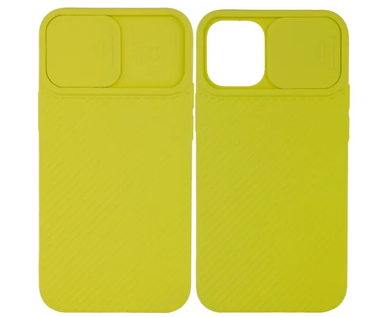 Чохол Camshield Square TPU зі шторкою для камери для Apple iPhone 11 Pro Max (6.5 ") Жовтий