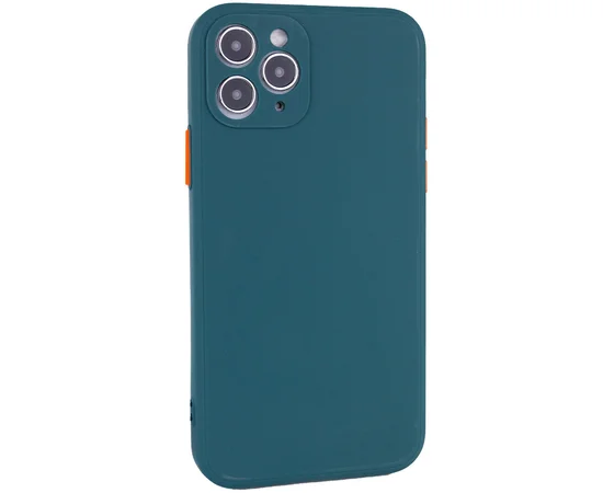 Чехол TPU Square Full Camera для Apple iPhone 11 Pro Max (6.5") Зеленый