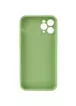 Силиконовый чехол Candy Full Camera для Apple iPhone 11 Pro Max (6.5") Фисташковый