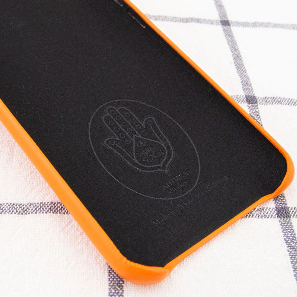 Кожаный чехол AHIMSA PU Leather Case (A) для Apple iPhone 11 Pro Max (6.5") Оранжевый