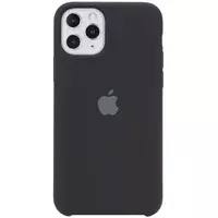 Чехол Silicone Case (AA) для Apple iPhone 11 Pro Max (6.5") Черный / Black