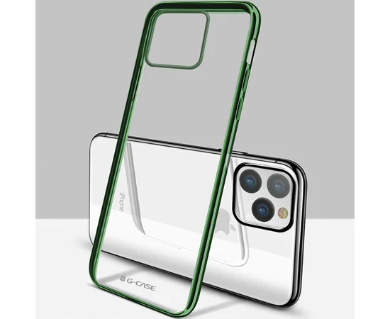 TPU чехол G-Case Shiny Series для Apple iPhone 11 Pro Max (6.5") Зеленый