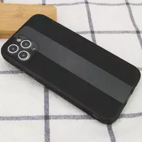 Чехол TPU Glossy Line Full Camera для Apple iPhone 11 Pro Max (6.5") Черный