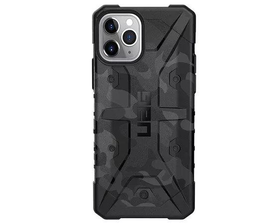 Ударопрочный чехол UAG Pathfinder камуфляж для Apple iPhone 11 Pro Max (6.5") Серый