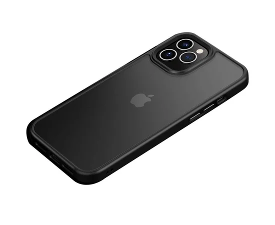 TPU+PC чехол Metal Buttons для Apple iPhone 11 Pro Max (6.5") Черный