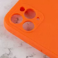 Силіконовий чохол Candy Full Camera для Apple iPhone 11 Pro Max (6.5 ") Помаранчевий / Orange