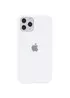 Чохол Silicone case (A) (з закритим низом) для Apple iPhone 11 Pro Max (6.5 ") Білий / White