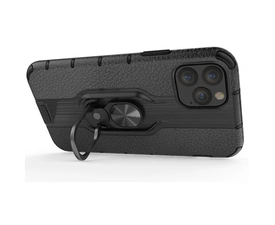 Ударопрочный чехол Transformer Alita под магнитный держатель для Apple iPhone 11 Pro Max (6.5") Черный