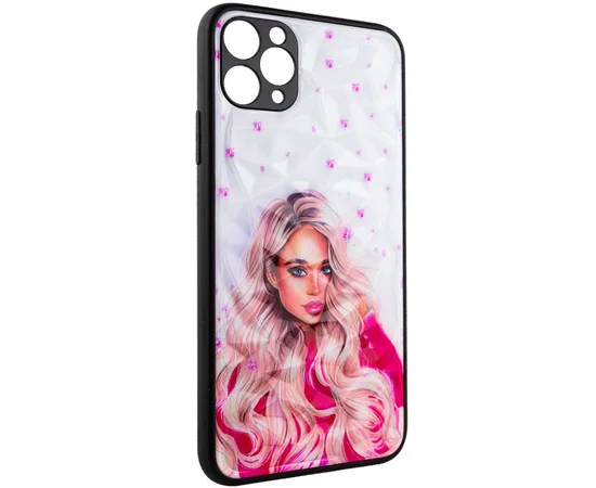 TPU+PC чехол Prisma Ladies для Apple iPhone 11 Pro Max (6.5") Pink