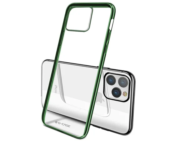 TPU чехол G-Case Shiny Series для Apple iPhone 11 Pro Max (6.5") Зеленый