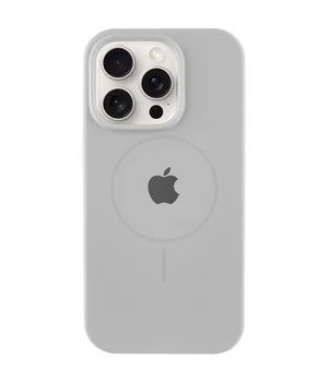 Чехол Silicone Case Full Protective (AA) with MagSafe для Apple iPhone 11 Pro Max (6.5") Серый / Light Grey