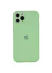 Чохол Silicone Case Full Camera Protective (АА) для Apple iPhone 11 Pro Max (6.5 ") М'ятний / Mint