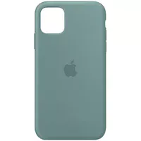 Чохол Silicone Case Full Protective (AA) для Apple iPhone 11 Pro Max (6.5 ") Зелений / Cactus
